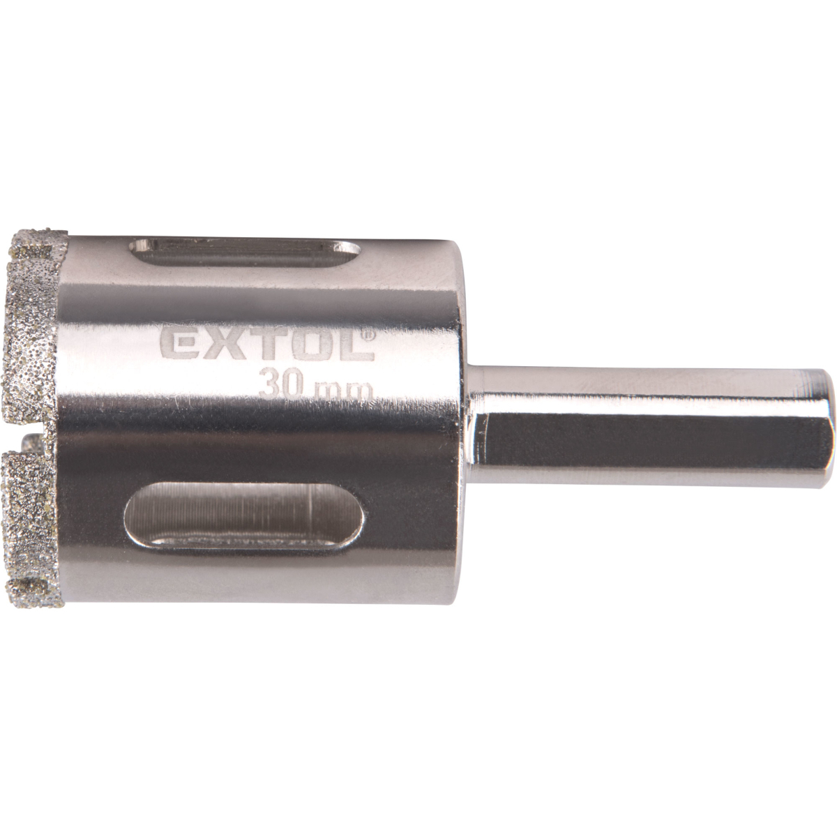Levně Korunka vykružovací diamantová na sklo a keramiku, O 30mm 8801987