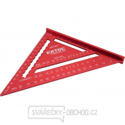Úhelník tesařský/truhlářský víceúčelový, 180mm, kov Úhelník tesařský/truhlářský víceúčelový, 180mm, kov gallery main image