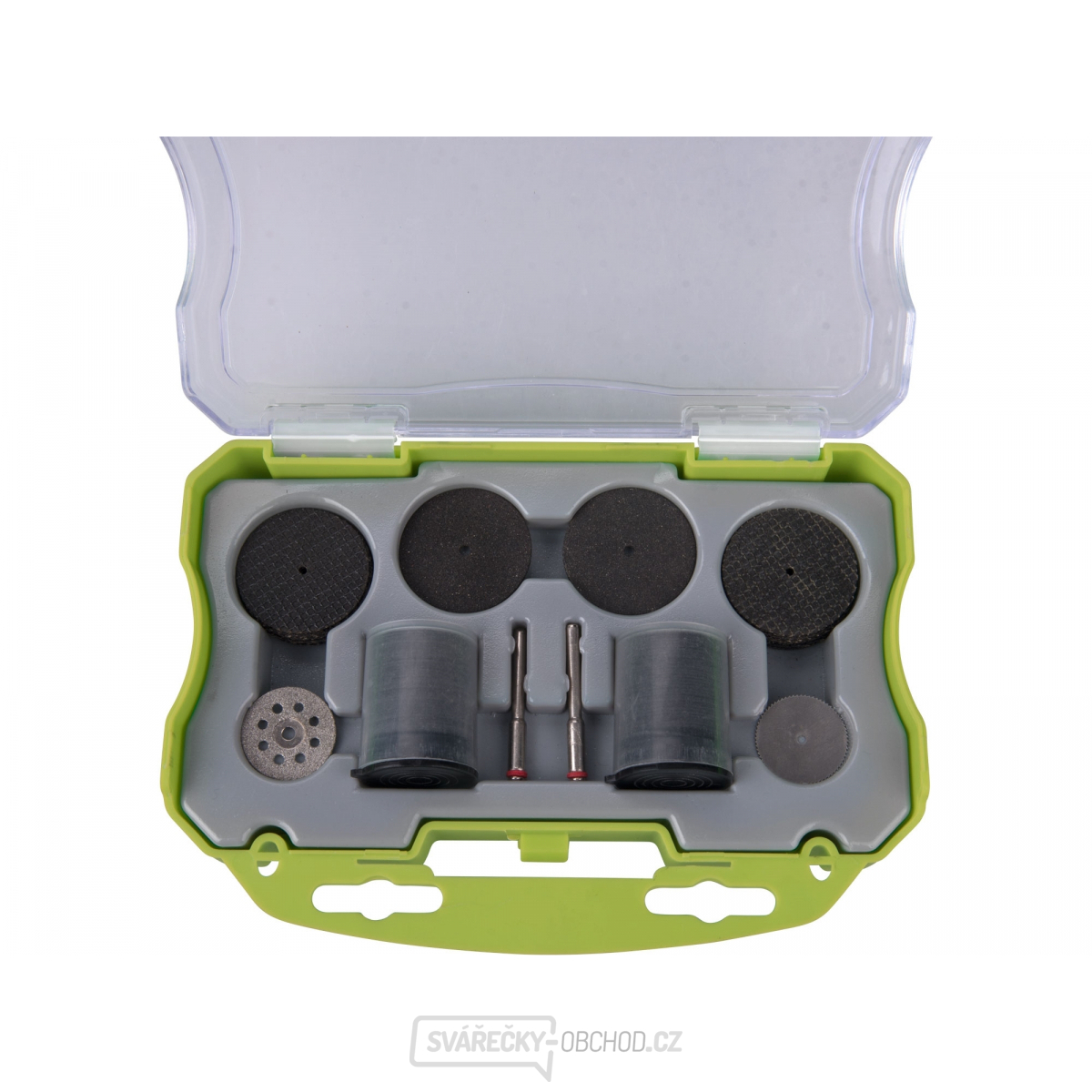 Nástavce na přímou brusku, sada 74ks