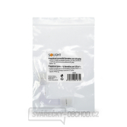 Solight propojovací pravoúhlý konektor pro LED pásy, 8mm zacvakávací konektor na obou stranách, 1ks, sáček Náhled Solight propojovací pravoúhlý konektor pro LED pásy, 8mm zacvakávací konektor na obou stranách, 1ks, sáček Náhled