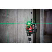 Flex 360° křížový liniový laser s funkcí pro spojení s přijímačem ALC 3/360-G/R 10.8 Set Basic Náhled