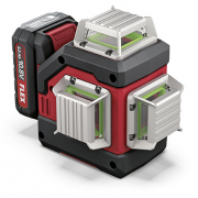 Flex 360° křížový liniový laser s funkcí pro spojení s přijímačem ALC 3/360-G/R 10.8 Set Basic náhled