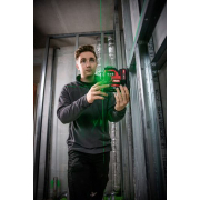 Flex 360° křížový liniový laser s funkcí pro spojení s přijímačem ALC 3/360-G/R 10.8 Set Basic náhled