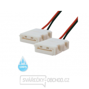 Spojka nepájivá pro LED pásek 3528, 2835 30,60LED/m 8mm s vodičem, voděodolný IP68 Spojka nepájivá pro LED pásek 3528, 2835 30,60LED/m 8mm s vodičem, voděodolný IP68 gallery main image