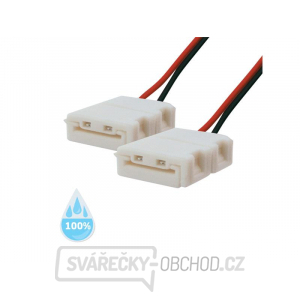 Spojka nepájivá pro LED pásek 3528, 2835 30,60LED/m 8mm s vodičem, voděodolný IP68 Spojka nepájivá pro LED pásek 3528, 2835 30,60LED/m 8mm s vodičem, voděodolný IP68 gallery main image