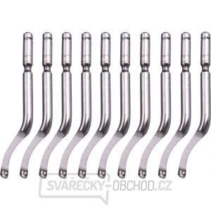 Náhradní čepele 10ks k odhrotovači 8803680, dřík 3,2mm +10ks náhradních čepelí, HSS M35 (5% Co) Náhradní čepele 10ks k odhrotovači 8803680, dřík 3,2mm +10ks náhradních čepelí, HSS M35 (5% Co) gallery main image