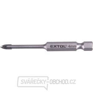 Vrták na sklo a keramiku karbidový, O 4mm Vrták na sklo a keramiku karbidový, O 4mm gallery main image