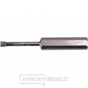 Korunka vykružovací diamantová na sklo a keramiku, O 4mm Korunka vykružovací diamantová na sklo a keramiku, O 4mm gallery main image