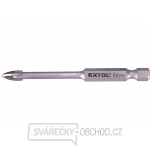 Vrták na sklo a keramiku karbidový, O 6mm Vrták na sklo a keramiku karbidový, O 6mm gallery main image