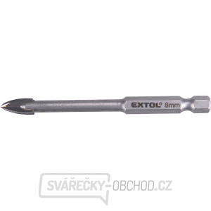 Vrták na sklo a keramiku karbidový, O 8mm Vrták na sklo a keramiku karbidový, O 8mm gallery main image