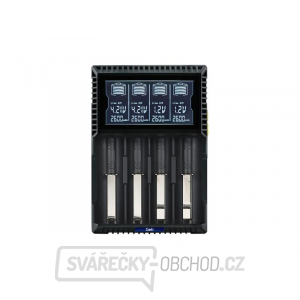 Nabíječka baterií Geti GDC4U Li-Ion LiFePO4 NiCd NiMH Nabíječka baterií Geti GDC4U Li-Ion LiFePO4 NiCd NiMH gallery main image