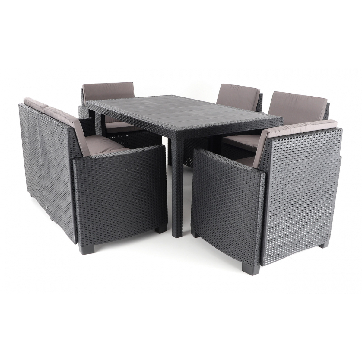 IPAE-PROGARDEN Zahradní nábytek IPAE SICILIA DeLuxe SET 6 26SICILIADLX_6set