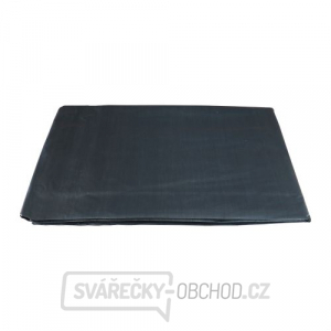 Plachta krycí s kovovými oky 4x5m 100g/m2 - antracit Plachta krycí s kovovými oky 4x5m 100g/m2 - antracit gallery main image