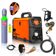 PANTERMAX MIG230LCD invertorová svářečka MIG/TIG/MMA + Kukla + Red. Ventil + Drát 5kg + plná Co2 Láhev + Podvozek + Hořá PANTERMAX MIG230LCD invertorová svářečka MIG/TIG/MMA + Kukla + Red. Ventil + Drát 5kg + plná Co2 Láhev + Podvozek + Hořá náhled