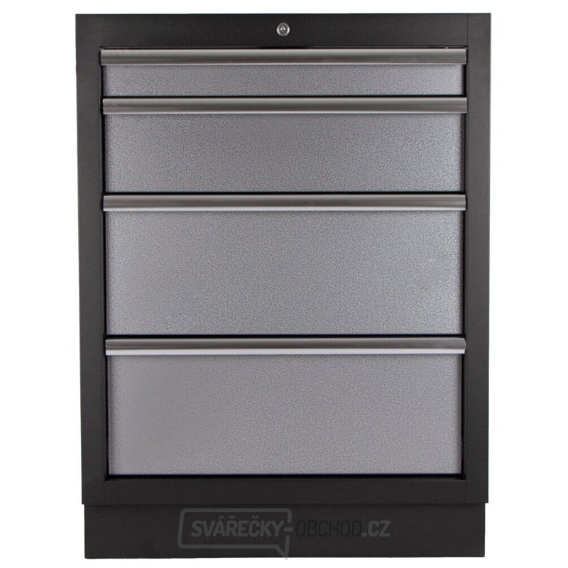 Celokovová dílenská skříňka PROFI TGC1304