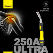KOWAX Hořák 250A ULTRA 4m KOWAX Hořák 250A ULTRA 4m gallery main image