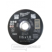 Milwaukee Řezný kotouč 115x1,0mm - 1ks Milwaukee Řezný kotouč 115x1,0mm - 1ks gallery main image