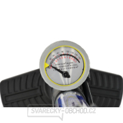 Stojanové čerpadlo s manometrem 38x550mm hliník. GEKO PROFI (10) Náhled