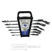 Očkoploché kloubové klíče s ráčnou, 8 - 19 mm, sada 6 kusů náhled