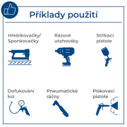 Scheppach HC 51 Si tichý bezolejový dvouválcový kompresor 50 l Náhled