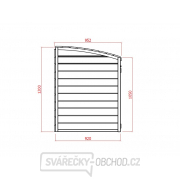 Zahradní úložný box LANITPLAST S752 Náhled