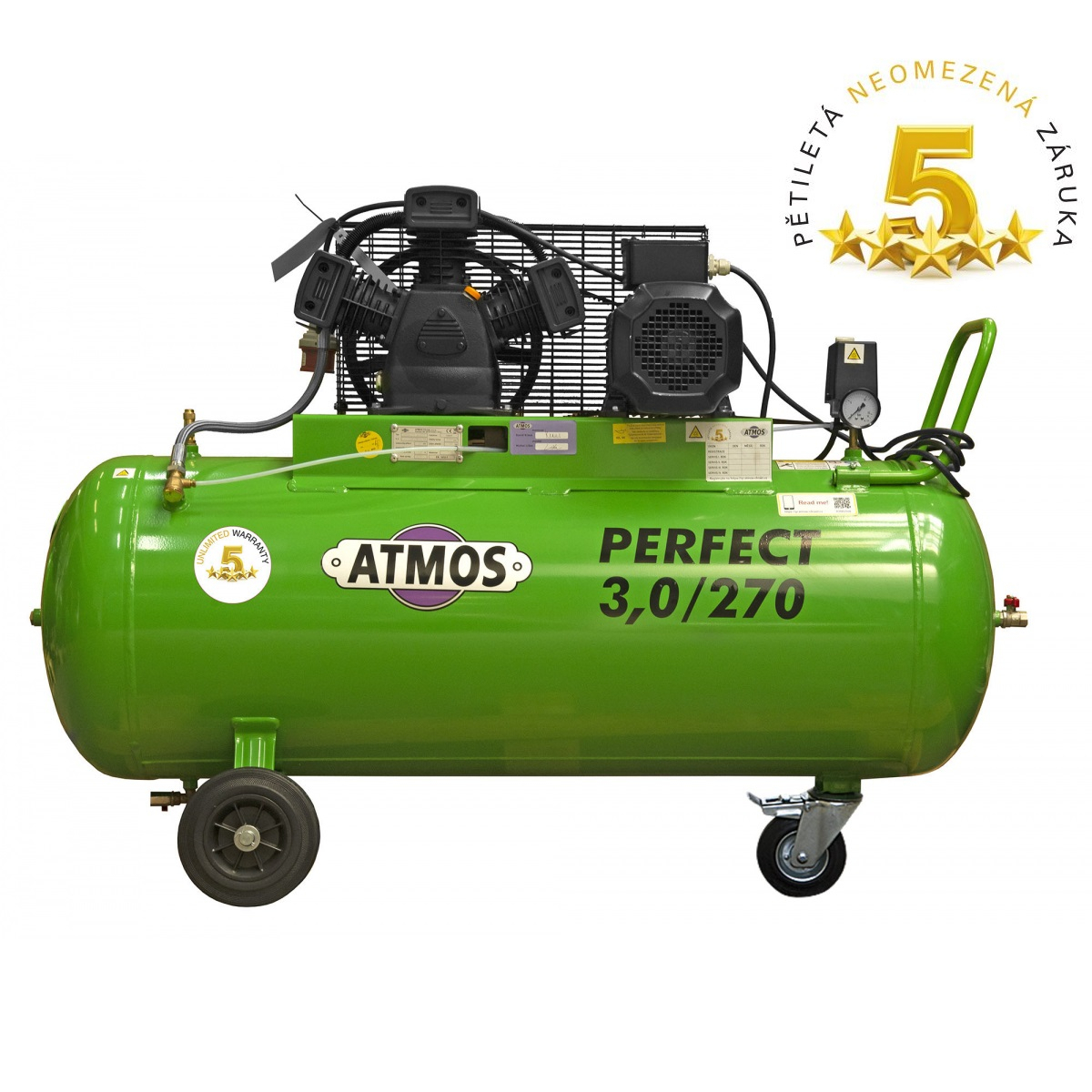 Levně Kompresor Atmos Perfect 3/270 P30270CZ