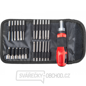 Šroubovák ráčnový s hroty, sada 25ks Šroubovák ráčnový s hroty, sada 25ks gallery main image
