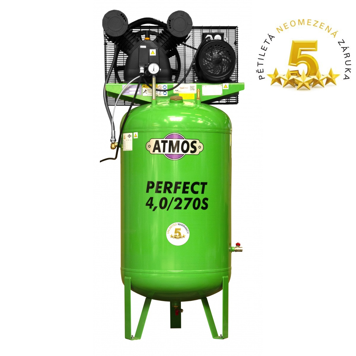 Levně Kompresor Atmos Perfect 4/270 S P40270SCZ