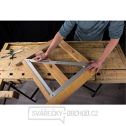 Úhelník stavařský skládací, 600mm, hliníkový Úhelník stavařský skládací, 600mm, hliníkový náhled