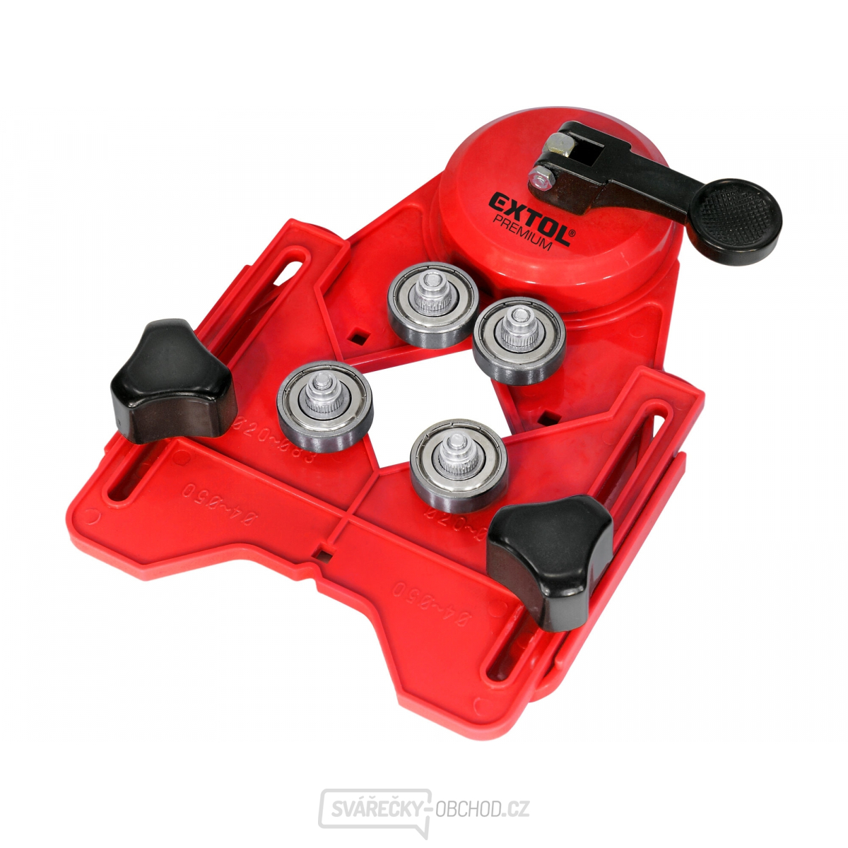 Vodící šablona na korunky a vrtáky, prac. rozsah ⌀4-83mm