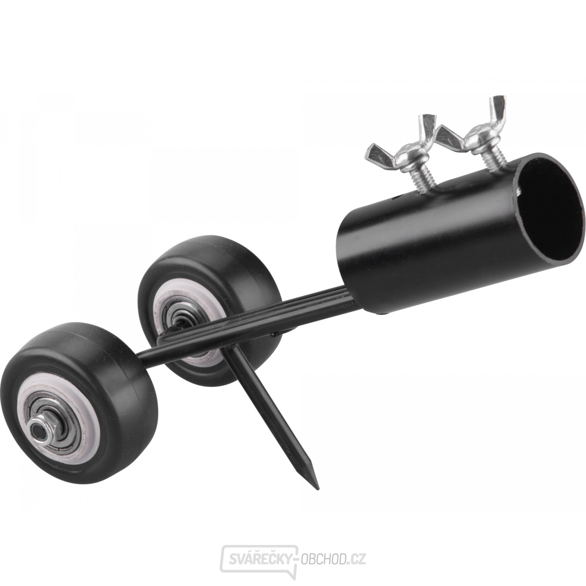 Odstraňovač plevele s pojezdovými kolečky