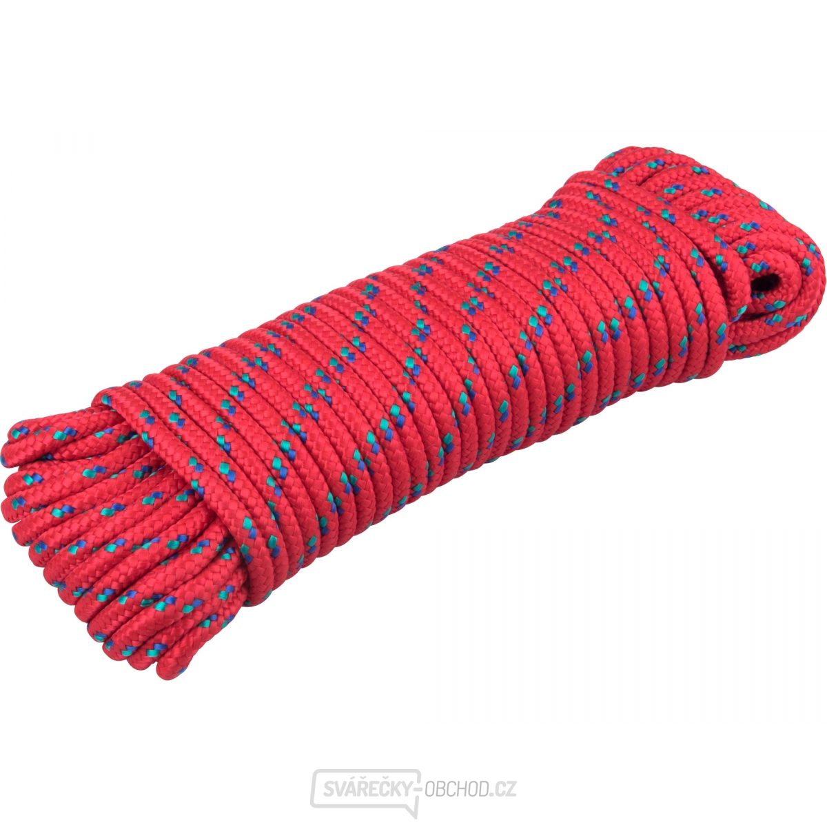 Šňůra pletená polypropylenová, ⌀6mm x 20m