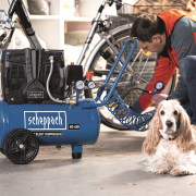 Scheppach HC 25 Si tichý bezolejový dvouválcový kompresor 24 l Náhled