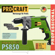 Příklepová vrtačka PROCRAFT PS850 | PS850 Příklepová vrtačka PROCRAFT PS850 | PS850 náhled