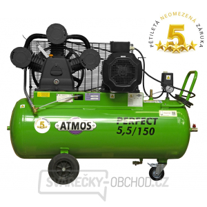 Pístový kompresor Atmos Perfect 5,5/150 Pístový kompresor Atmos Perfect 5,5/150 gallery main image
