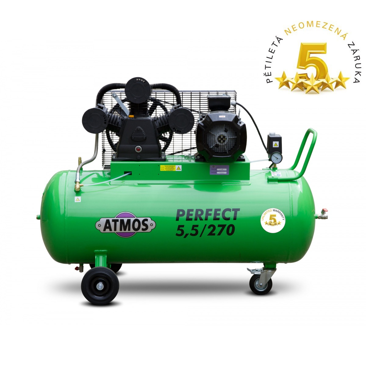 Levně Kompresor Atmos Perfect 5,5/270 P55270CZ