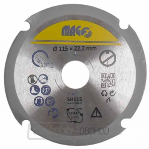 Řezný kotouč na dřevo 115mm Řezný kotouč na dřevo 115mm gallery main image