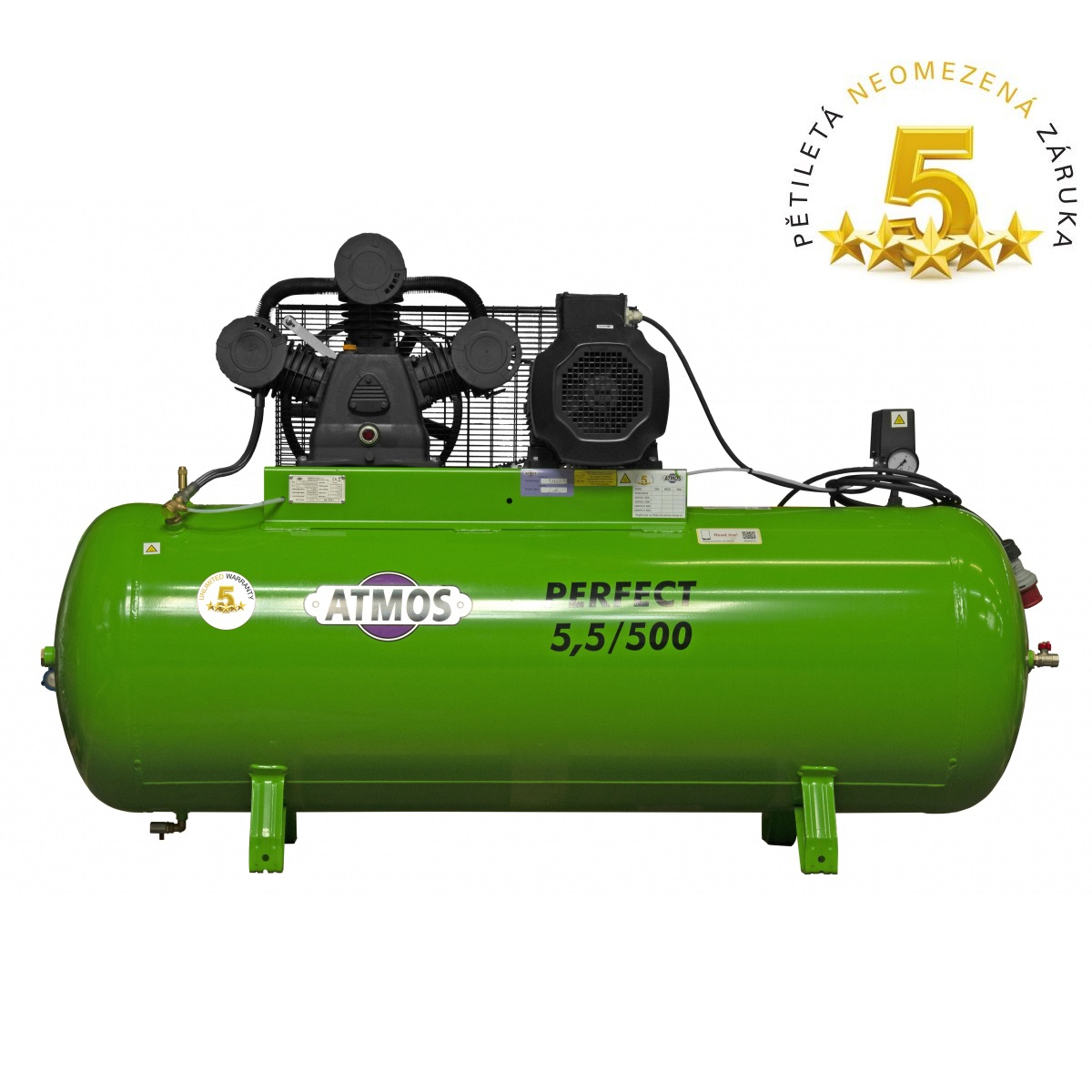Levně Kompresor Atmos Perfect 5,5/500 P55500CZ