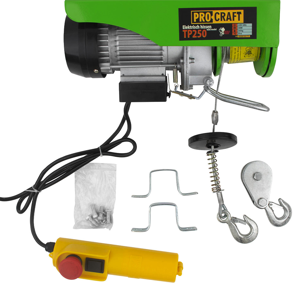 Levně Naviják lanový elektrický Procraft TP250 | TP250 TP250