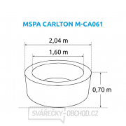 Bazén vířivý MSPA Carlton M-CA061 Náhled