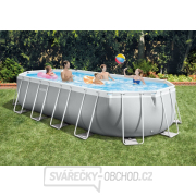 Bazén Florida Premium ovál PRISM 3,05x6,10x1,22 m + KF 5,7 vč. přísl. - 26798NP Náhled