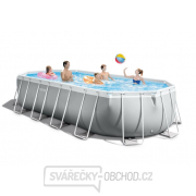 Bazén Florida Premium ovál PRISM 3,05x6,10x1,22 m + KF 5,7 vč. přísl. - 26798NP Náhled