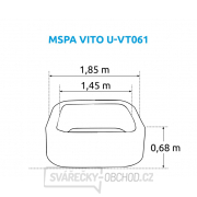 Bazén vířivý MSPA Vito U-VT061 Náhled