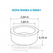 Bazén vířivý MSPA Rimba U-RB061 Náhled