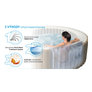 Bazén vířivý nafukovací Pure Spa - Bubble HWS - Intex 28404EX/28426EX náhled