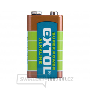 Baterie alkalické, 1ks, 9V (6LR61) Baterie alkalické, 1ks, 9V (6LR61) gallery main image