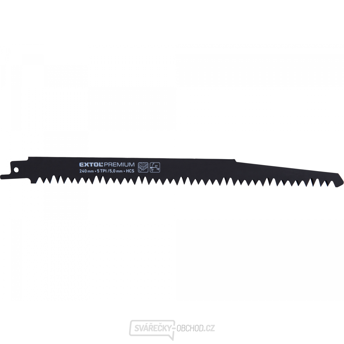 Plátky do pily ocasky 3ks, 240x19x1,5mm, HCS