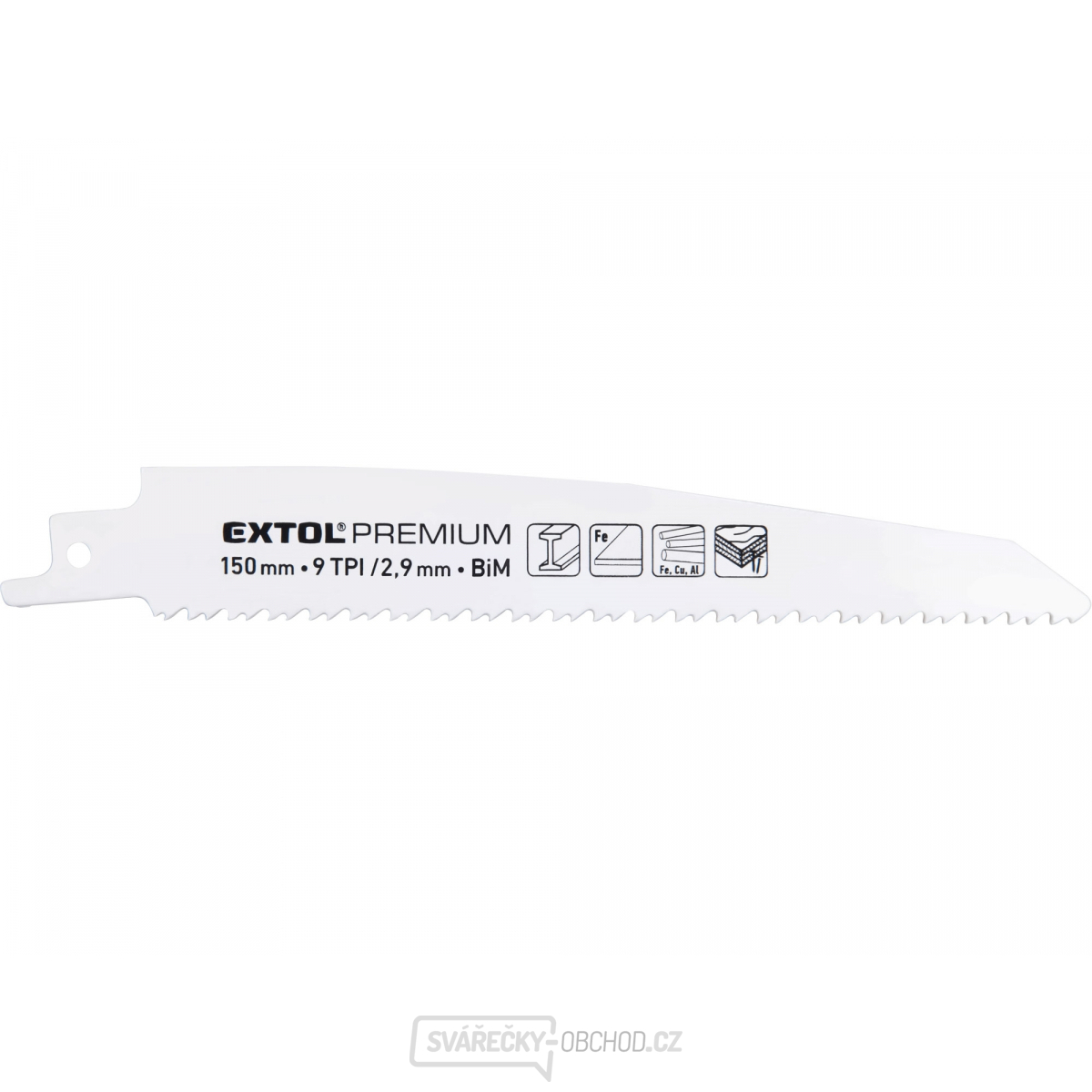 Plátky do pily ocasky 3ks, 150x22x1,6mm, Bi-metal