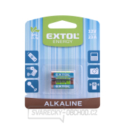 Baterie alkalické, 2ks, 12V (23A) Náhled