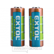Baterie alkalické, 2ks, 12V (23A) gallery main image